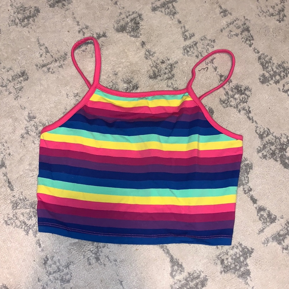 Rainbow tank top